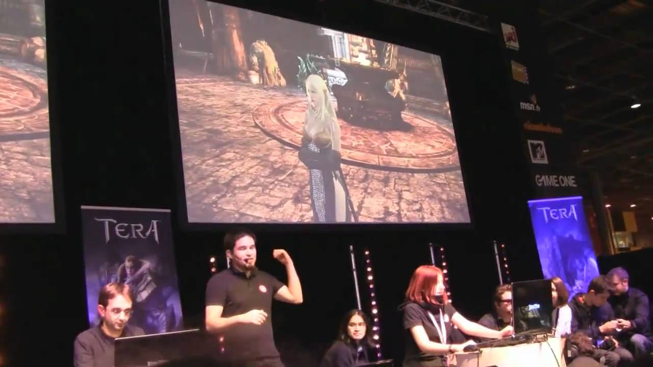Павильон TERA на Paris Games Week 2010