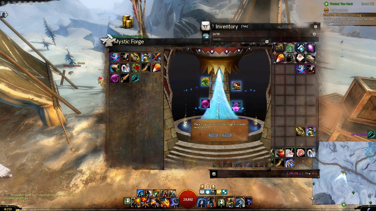 Создаю свое второе легендарное оружие в Guild Wars 2 — клинок Incinerator